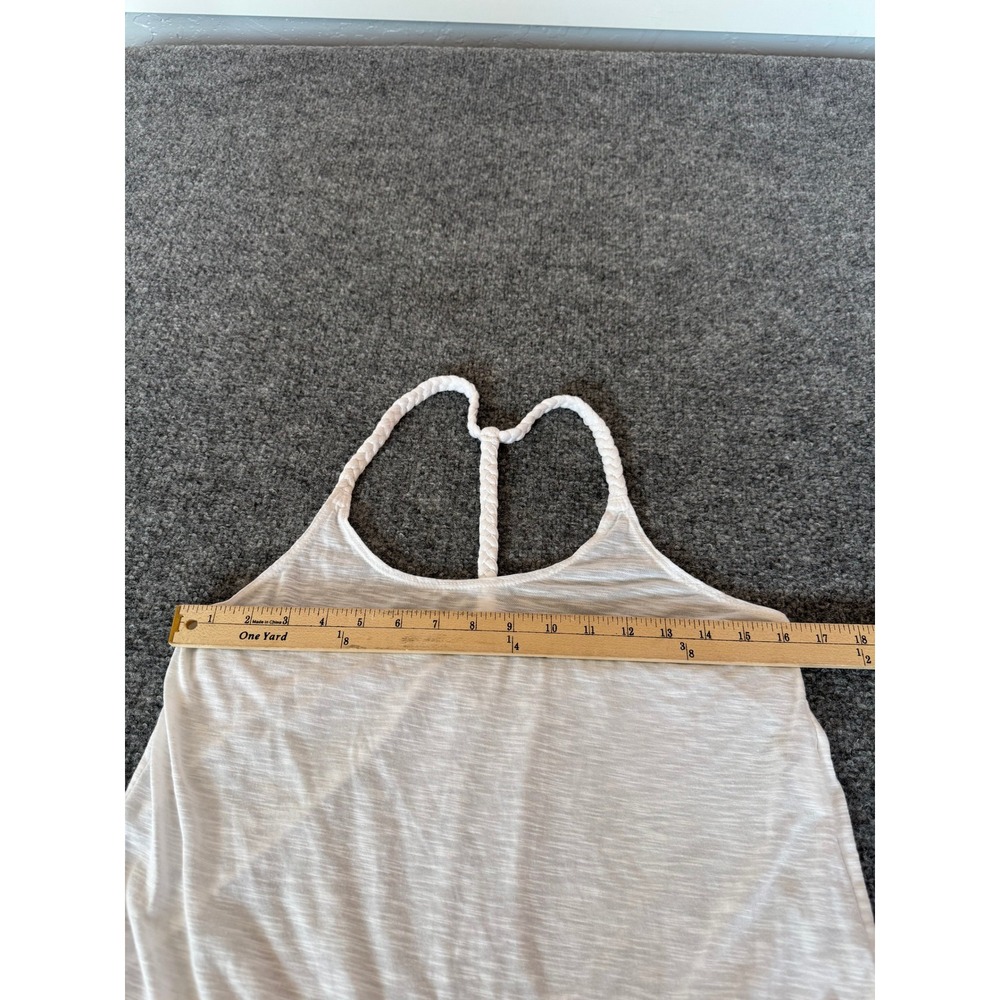 BECCA by Rebecca Virtue Breezy Basic White Romper Swim Cover-Up SZ M - Picture 9 of 13